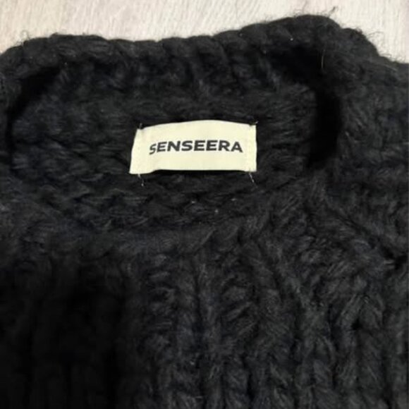 Oversized chunky knit sweater - Picture 4 of 7